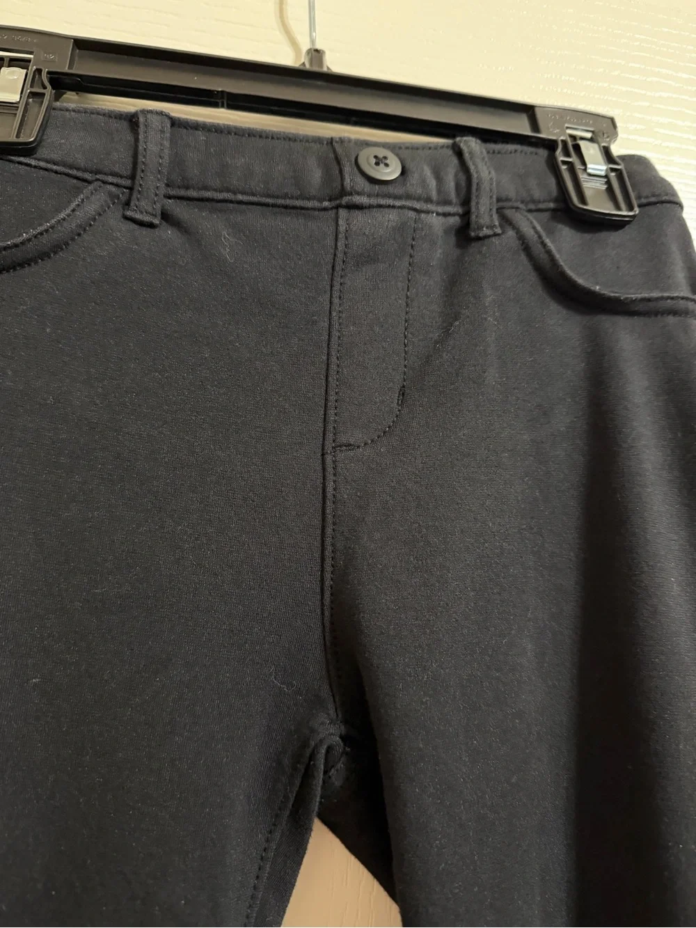Girls Children’s Place Black Skinny Ponte Pants